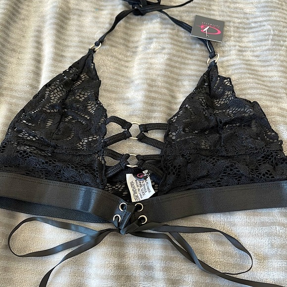 Dreamgirl Other - Lace bondage bandage o-ring Banda bandage cage bra